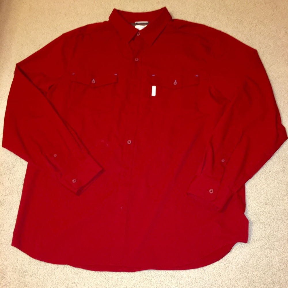 **SOLD** Columbia river shirt men’s NWOT